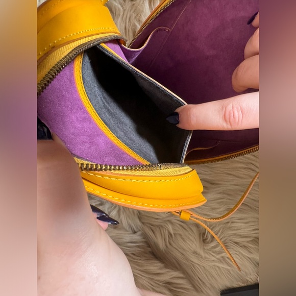 Authentic Louis Vuitton Epi Mabillon Backpack with Yellow Purple - Picture 10 of 11